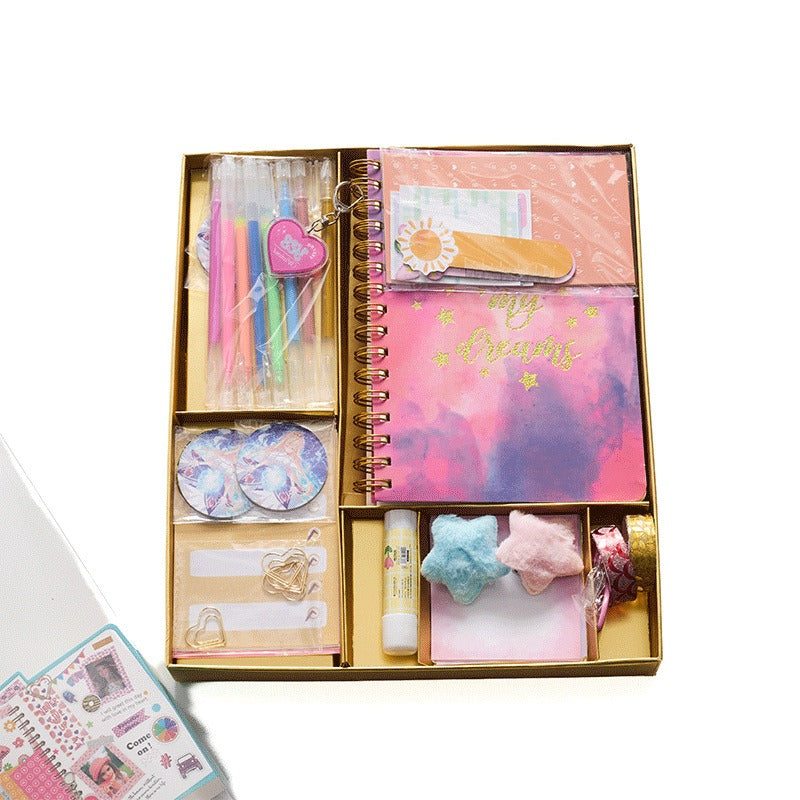 Girls DIY Diary 54 Pieces Girls Diary Set, Toys for Children Ages 8-13, DIY