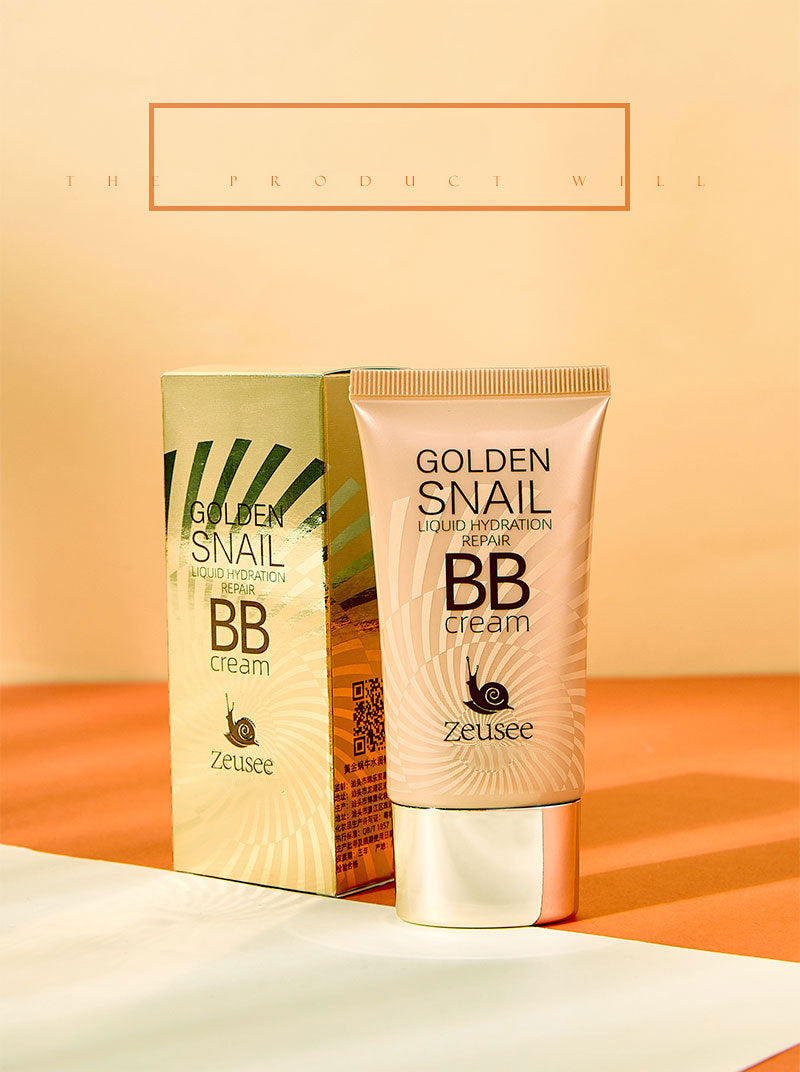 Snail BB cream, foundation, moisturizing concealer, makeup primer, barrier cream, plain face bb cream