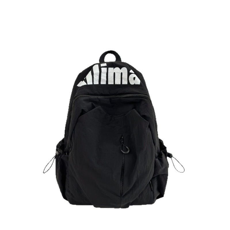 School bag ins niche lightweight anti-splashing high school students men and women large capacity sports outdoor backpack travel backpack