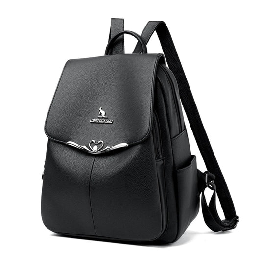 2025 Urban-Chic Convertible Backpack for Women - Premium Multi-Scene Daypack (32x26x13cm) Trend-Proof Versatile Carryall with Detachable Straps