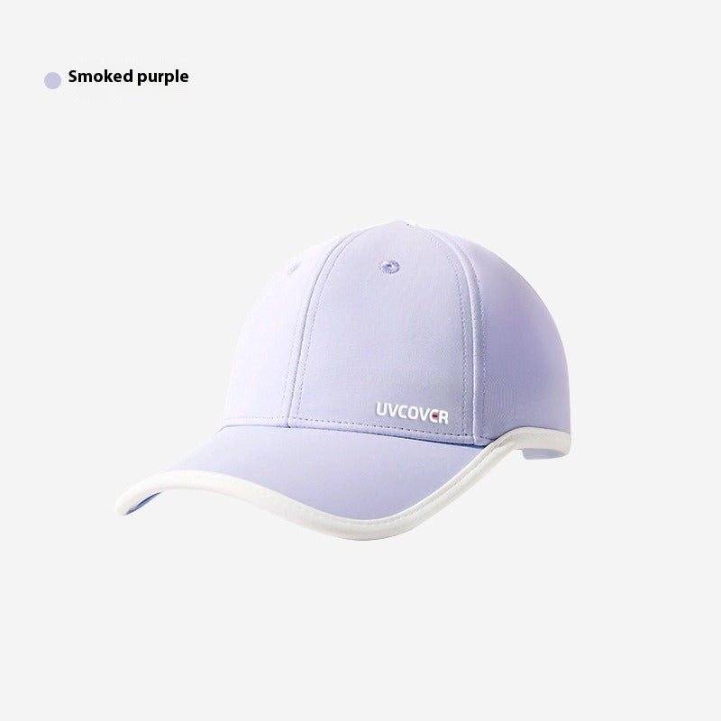 Running empty top sun hat women's ice silk UV protection summer sun hat outdoor sun protection hat