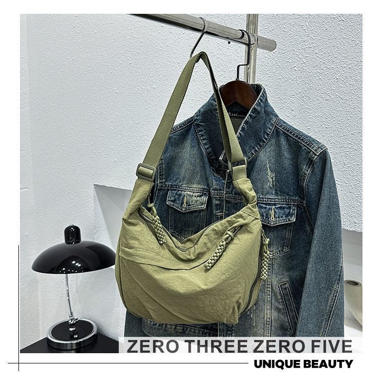 A crossbody dumpling bag Shoulder Bags