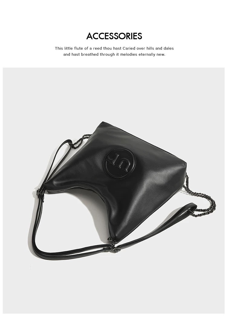 Three types of bags with different carrying methods