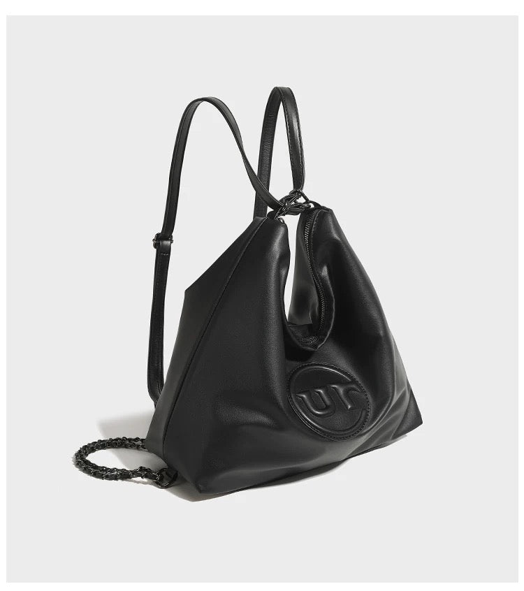 Three types of bags with different carrying methods