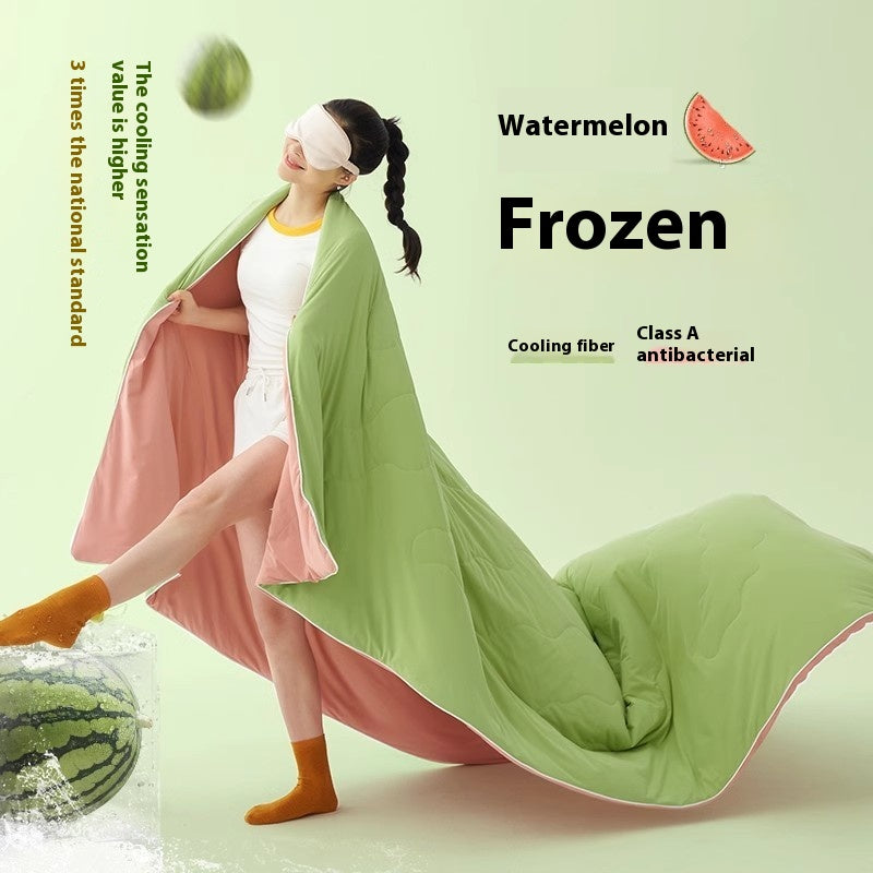 Class A Watermelon Xia Liang Quilting Air Conditioning Quilting Core Student Dormitory Summer Quilting Summer Single Double Machine Washable Thin Quilting