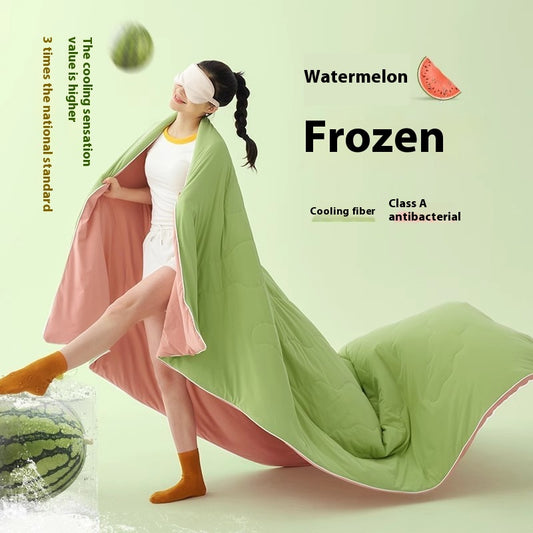 Class A Watermelon Xia Liang Quilting Air Conditioning Quilting Core Student Dormitory Summer Quilting Summer Single Double Machine Washable Thin Quilting