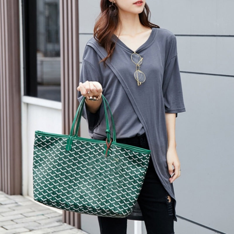 Korean bag foreign trade women's bag large capacity tote bag shoulder dumpling bag large shopping bag portable mother and child