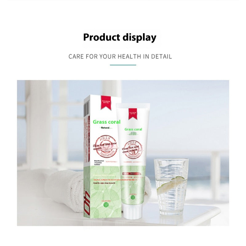 Grass Coral Qinghuo Qingzui 228g Mint Fragrant Toothpaste