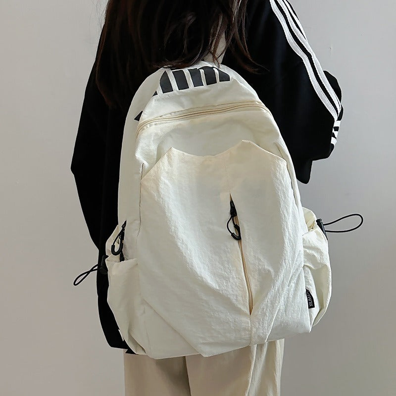 School bag ins niche lightweight anti-splashing high school students men and women large capacity sports outdoor backpack travel backpack