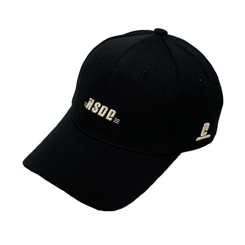 Big head circumference deep top baseball cap children's Korean version versatile embroidery shows the face small wide curved brim hard top cap male tide