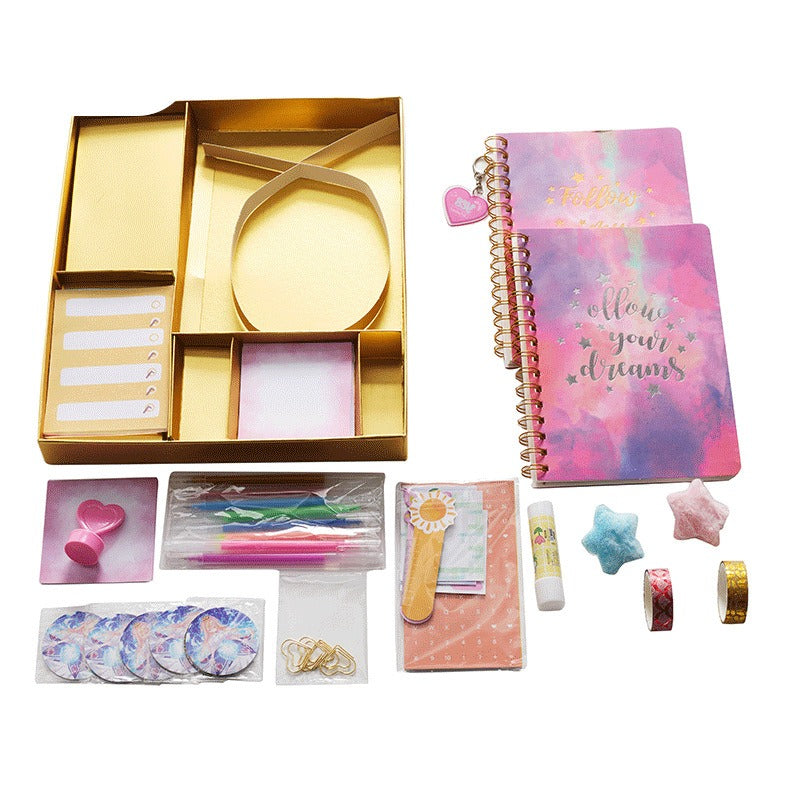 Girls DIY Diary 54 Pieces Girls Diary Set, Toys for Children Ages 8-13, DIY