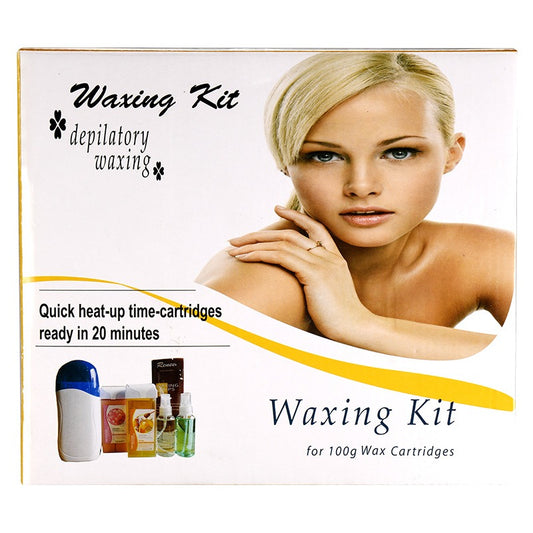 Boxed 3-piece set, whole body beauty wax strip, hair removal wax therapy instrument, wax melting machine, heater