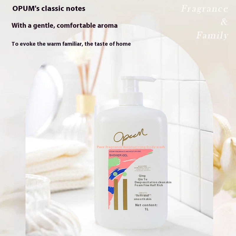 Large Capacity 1L Fragrance Body Wash Classic Emollient Hydrating Fragrant Body Wash Family Pack Men's and Women's Body Wash