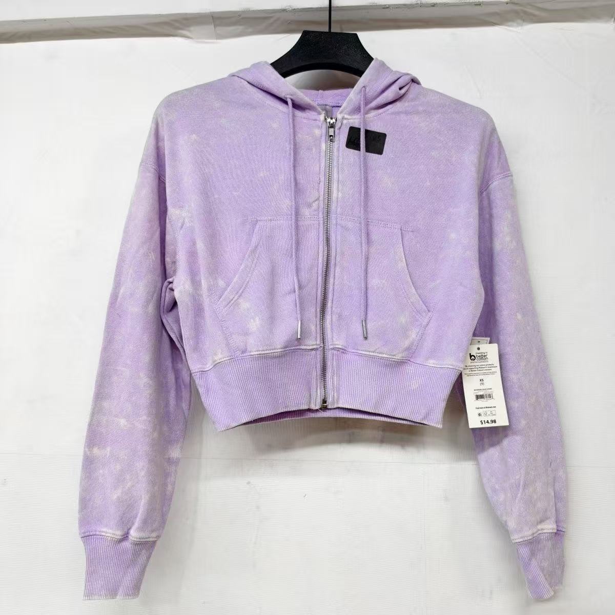 In stock, one color per piece, super soft hoodie