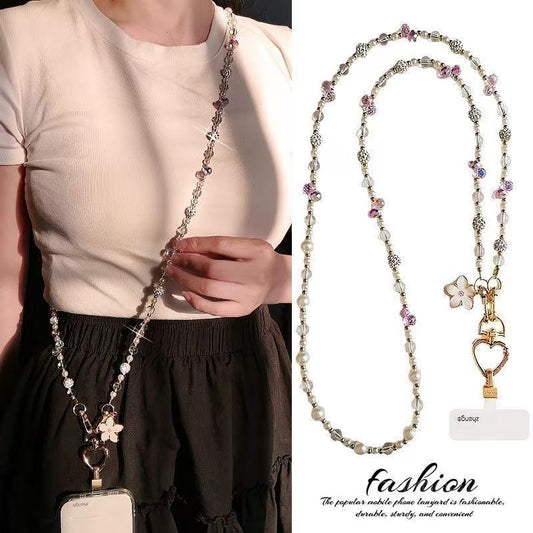 Long mobile phone lanyard