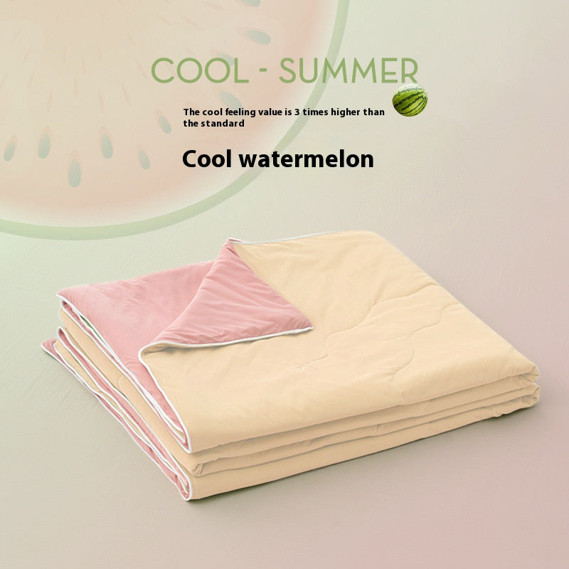 Class A Watermelon Xia Liang Quilting Air Conditioning Quilting Core Student Dormitory Summer Quilting Summer Single Double Machine Washable Thin Quilting