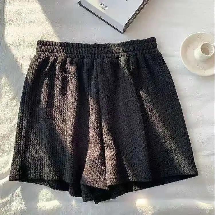 Three-dimensional jacquard chaos comfortable lazy loose casual suit women's 2025 summer new vest shorts two-piece set