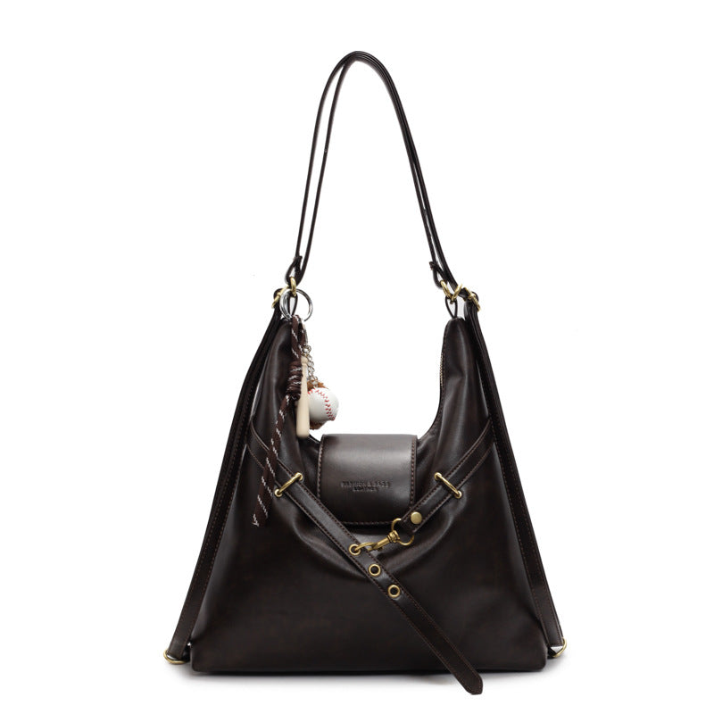 Large capacity backpack bag women 2025 new fashion Yadan wear commuter bag versatile messenger tote bag