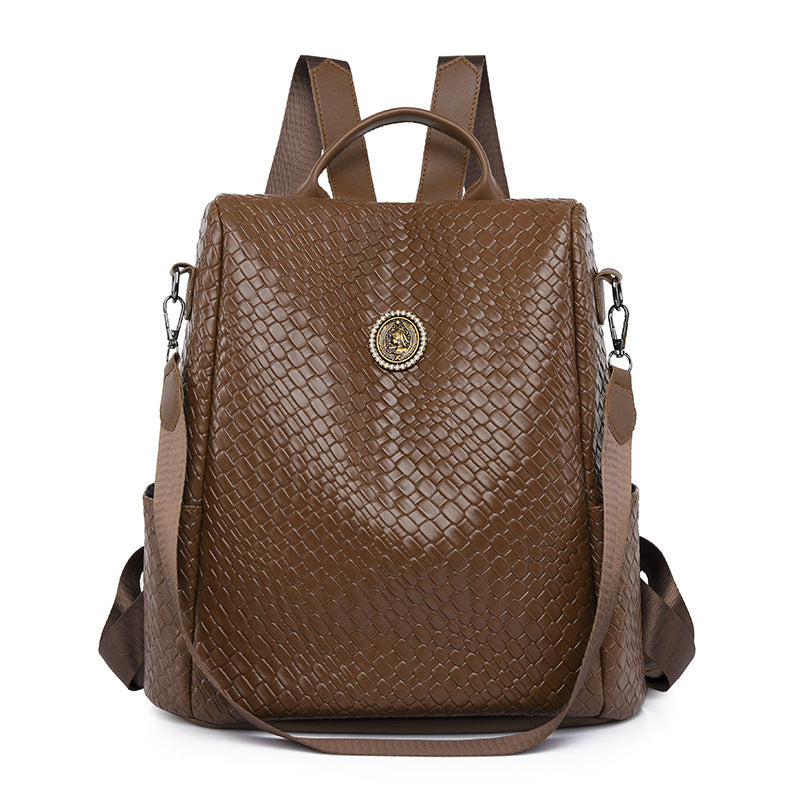 Multifunctional anti-theft backpack for women 2025 new large-capacity leisure travel backpack commuting versatile backpack tide