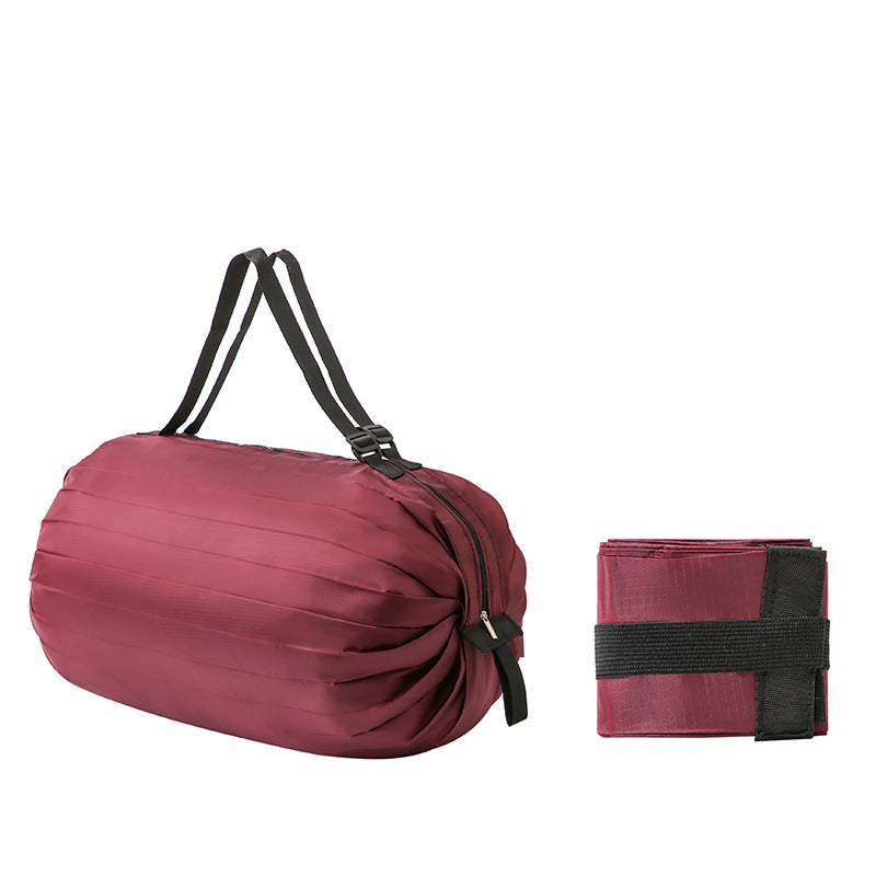 Portable foldable supermarket shopping bag large capacity bag waterproof cloth bag grocery bag tote bag large environmental protection bag