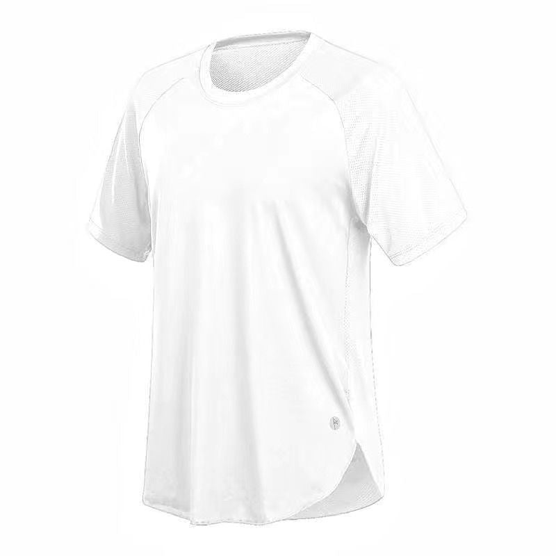 Quick-drying shirts women's sports running training fitness clothes loose large size short-sleeved mesh breathable thin tops summer factory