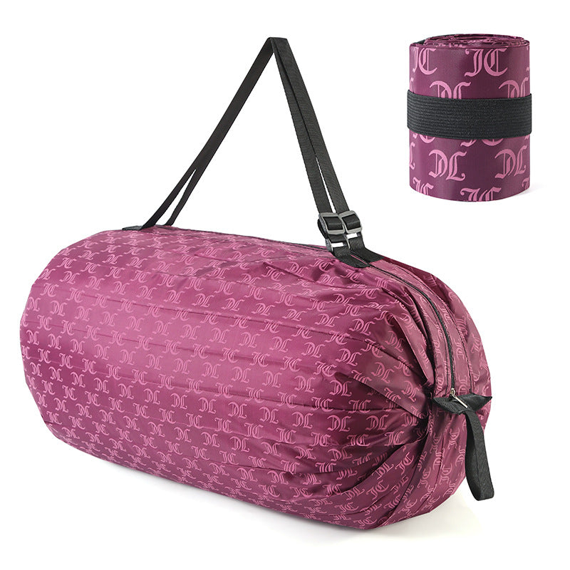 Portable foldable supermarket shopping bag large capacity bag waterproof cloth bag grocery bag tote bag large environmental protection bag