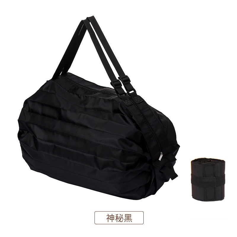 Portable foldable supermarket shopping bag large capacity bag waterproof cloth bag grocery bag tote bag large environmental protection bag