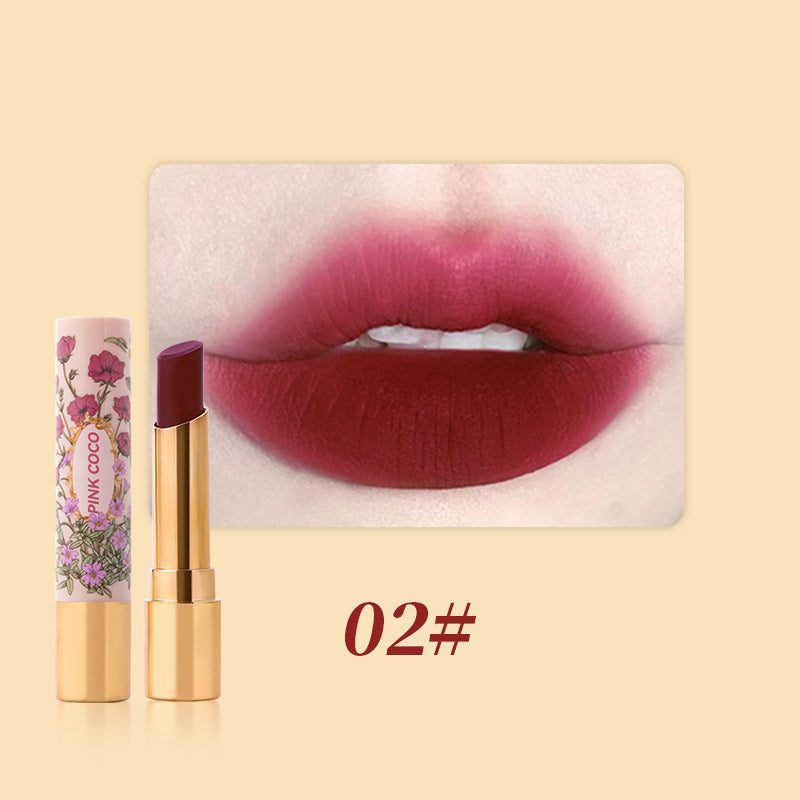 Beautiful dream velvet lipstick lip mud velvet matte matte surface is not easy to fade lip glaze students