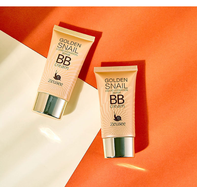 Snail BB cream, foundation, moisturizing concealer, makeup primer, barrier cream, plain face bb cream