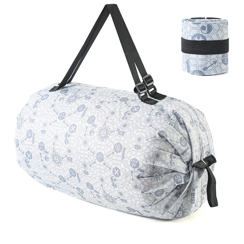 Portable foldable supermarket shopping bag large capacity bag waterproof cloth bag grocery bag tote bag large environmental protection bag