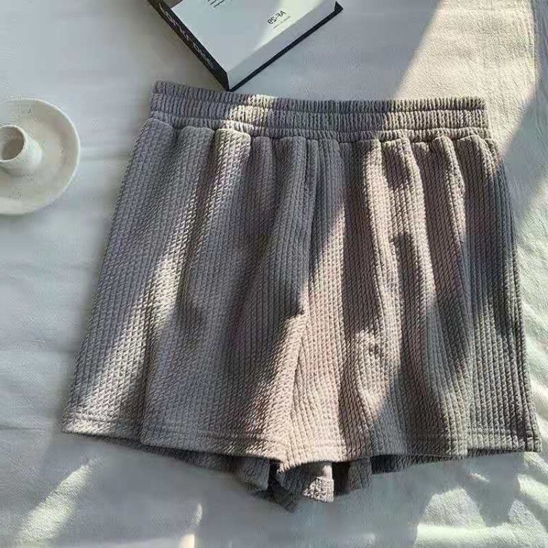 2025 Girls Summer Large Size Casual Suit Fat mm Loose Vest Top Wide Leg Shorts Lazy Home Two-piece Set