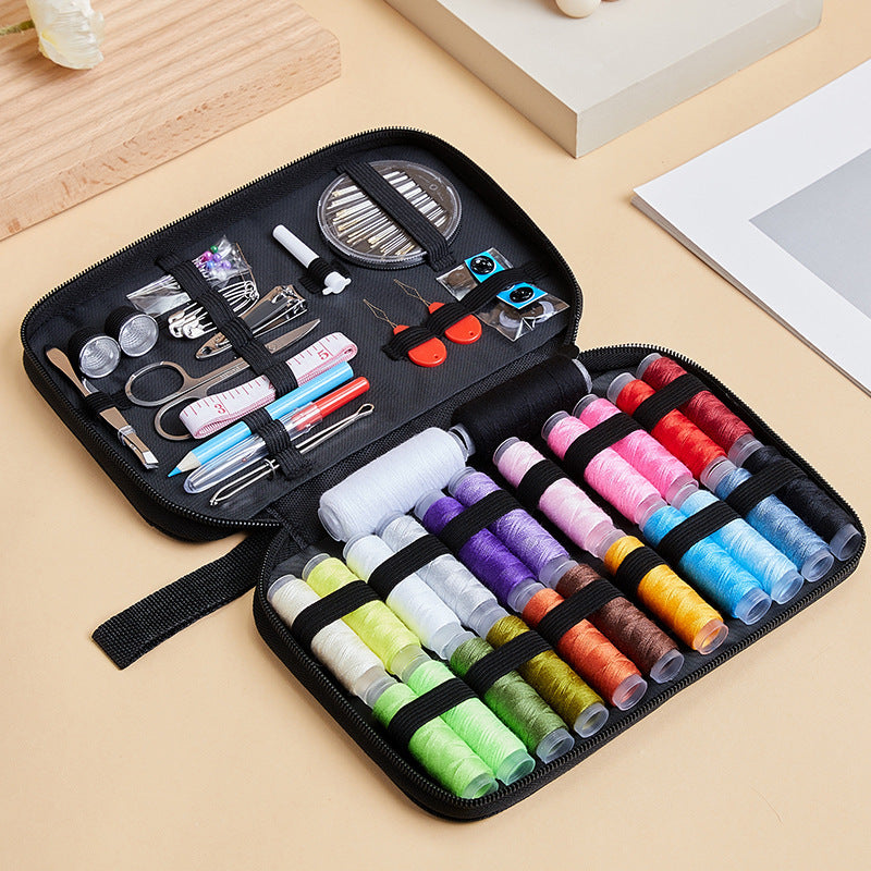 2025 Sewing Box Household Sewing Sewing Kit Hand Sewing Tools Storage Box Set Large Capacity Travel High Quality