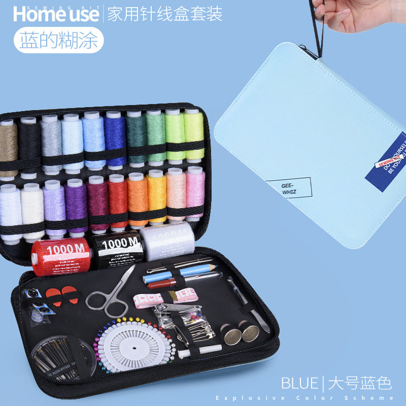 2025 Sewing Box Household Sewing Sewing Kit Hand Sewing Tools Storage Box Set Large Capacity Travel High Quality