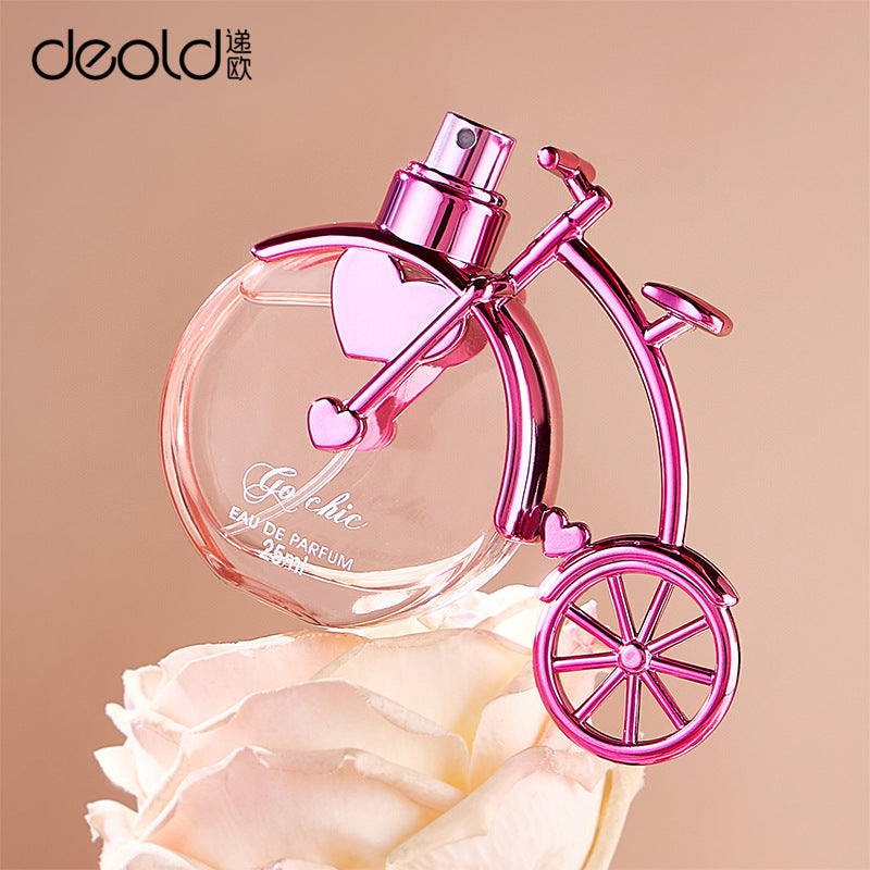 Diou Unicycle Perfume Fresh and Elegant Fragrance Lasting Flowers and Fruits Gourmet Fragrance Student Party Dating Mini Perfume