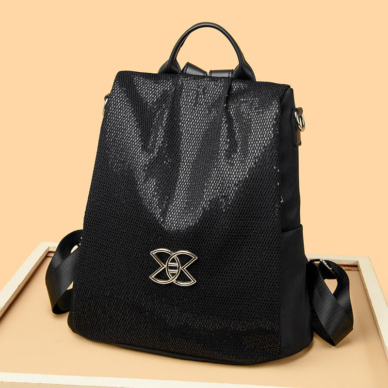 Premium travel backpack women's 2025 new fashion women's backpack anti-theft lightweight schoolbag tide