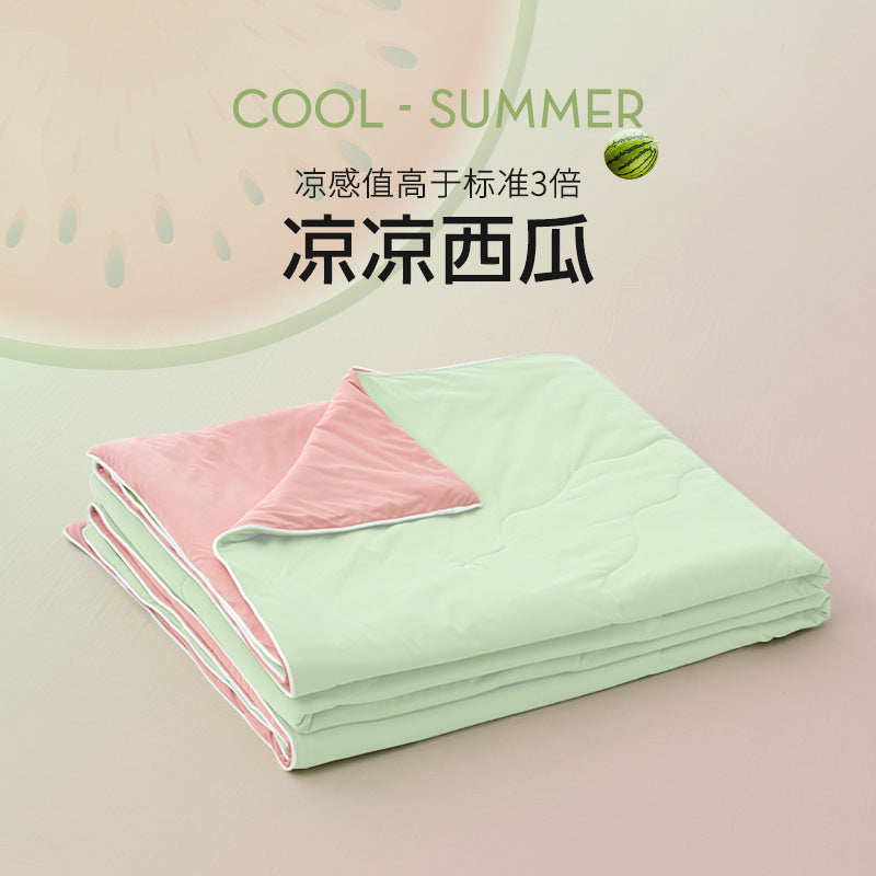 Class A Watermelon Xia Liang Quilting Air Conditioning Quilting Core Student Dormitory Summer Quilting Summer Single Double Machine Washable Thin Quilting