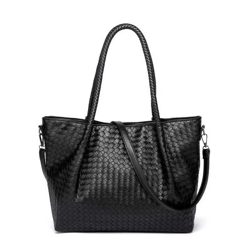 CDIWRI & KARI woven 2025 new tote bag large capacity retro trendy shoulder bag versatile Korean version bag