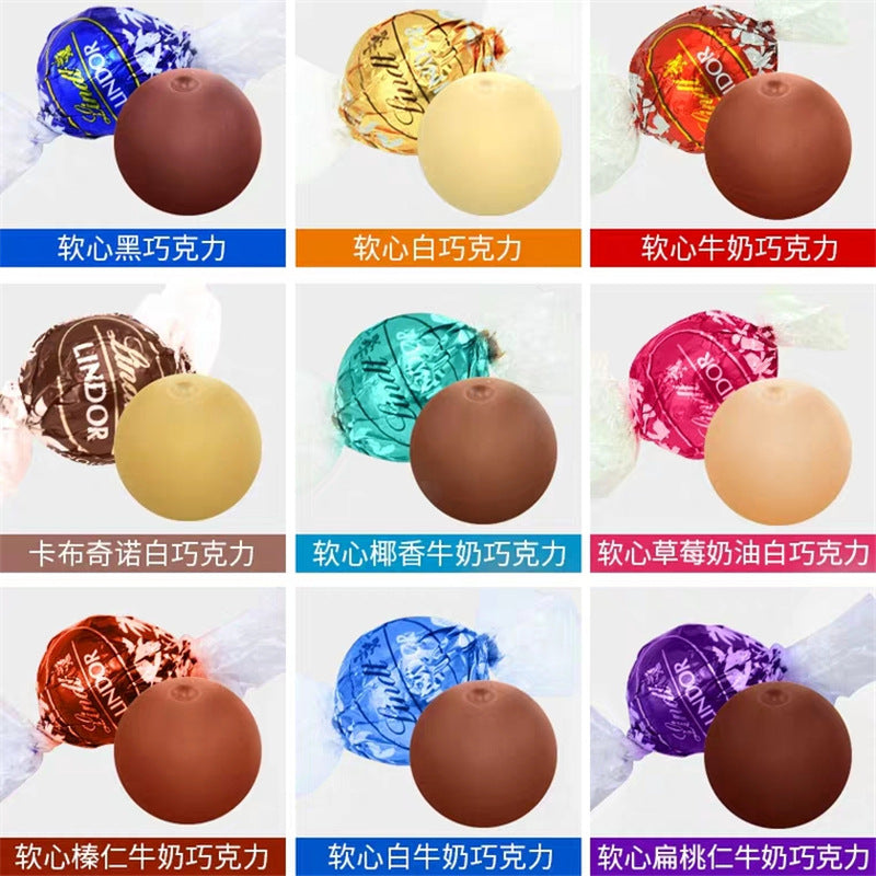 Swiss/Lotus Soft Heart Chocolate Milk Flavor Black Qiao Bulk Wedding Happy Candy Snack Candy Souvenir New Year's Gift
