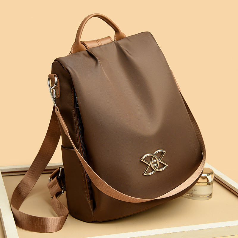 Premium travel backpack women's 2025 new fashion women's backpack anti-theft lightweight schoolbag tide