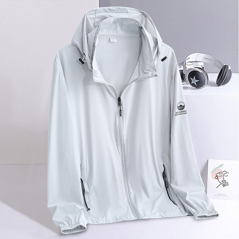 2025 new camouflage couple sunscreen clothes women's summer new waterproof sunscreen clothes thin outdoor fashion jacket