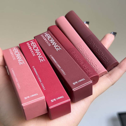 Saturated fleece matte fine tube lipstick matte velvet rabbit year limited positive red lipstick