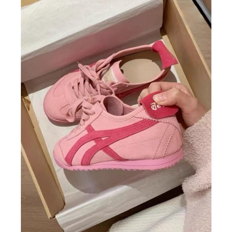 American retro soft-soled pink German training shoes women's 2025 spring and summer new versatile sports shoes casual board shoes Forrest Gump shoes