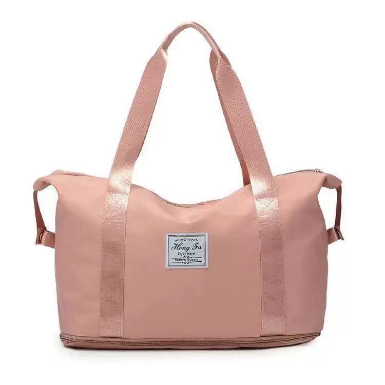 Fashion short-distance portable travel bag, travel bag, large-capacity storage bag, shoulder bag, women's sports yoga fitness bag