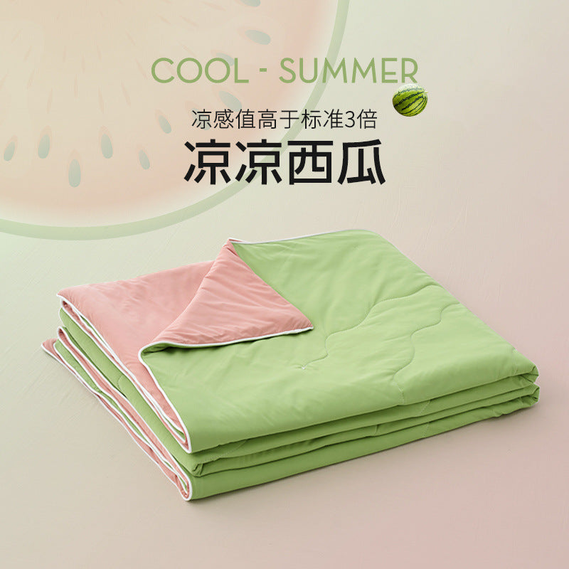 Class A Watermelon Xia Liang Quilting Air Conditioning Quilting Core Student Dormitory Summer Quilting Summer Single Double Machine Washable Thin Quilting