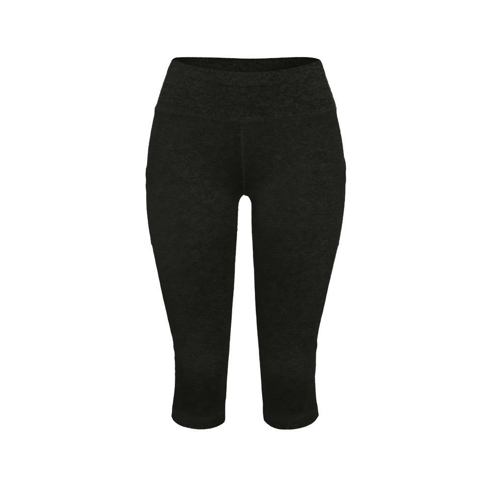 European and American popular yoga pants hip lift elastic sports fitness running leggings women