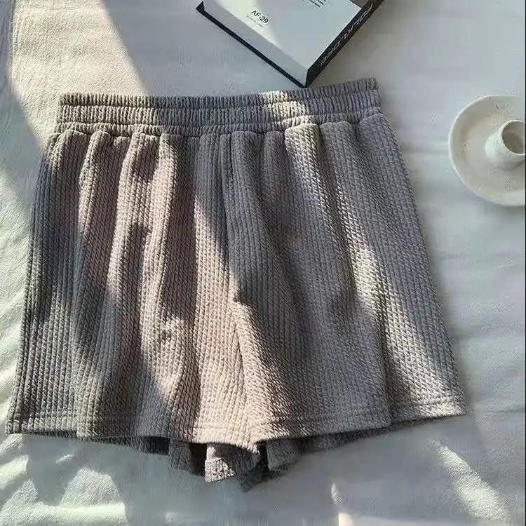 Three-dimensional jacquard chaos comfortable lazy loose casual suit women's 2025 summer new vest shorts two-piece set