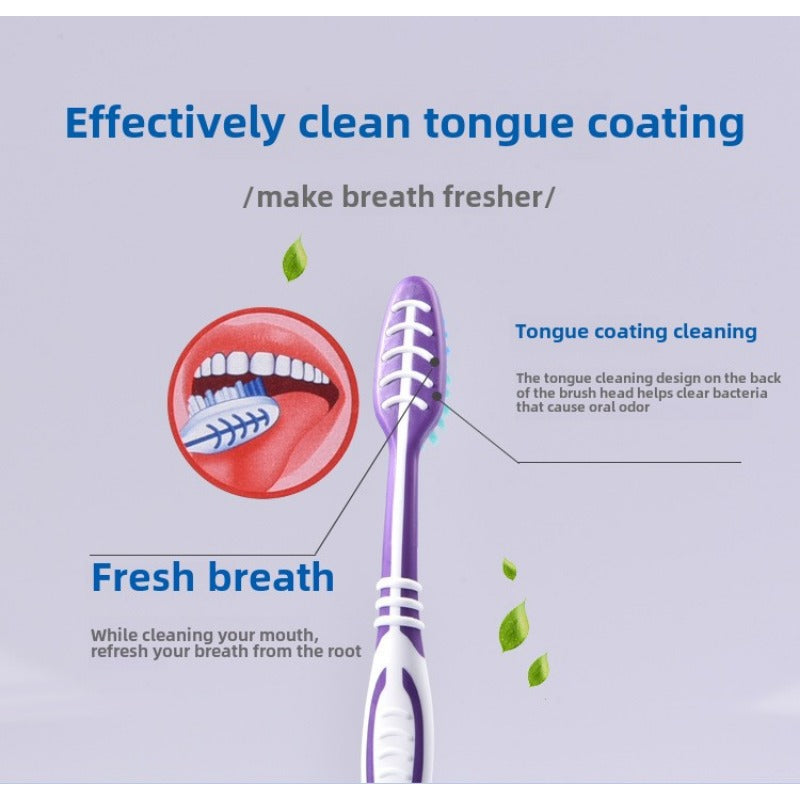 [Pack of 6] Colgate ultra-clean toothbrush with hard hair and genuine medium hair 6-pack set wholesale family pack adult