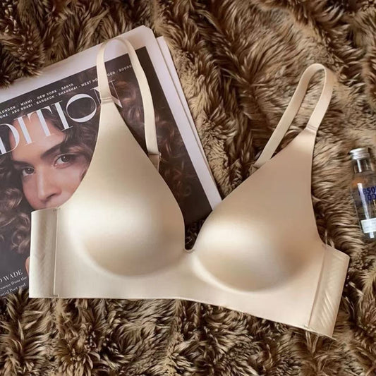 Glossy bra