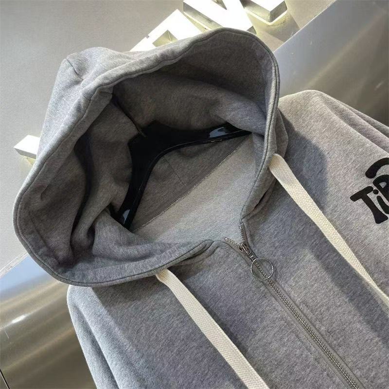 Gray hoodie