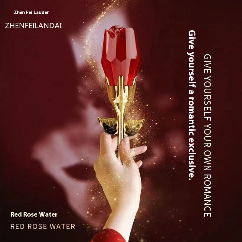 Concubine Zhen Lauder Ladies Perfume High-end Fragrant Red Rose Water Student Douyin Hot Sale Fresh and Lasting Fragrance